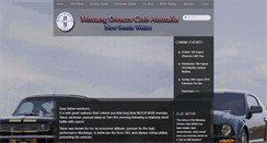 Desktop Screenshot of nsw.mustang.org.au